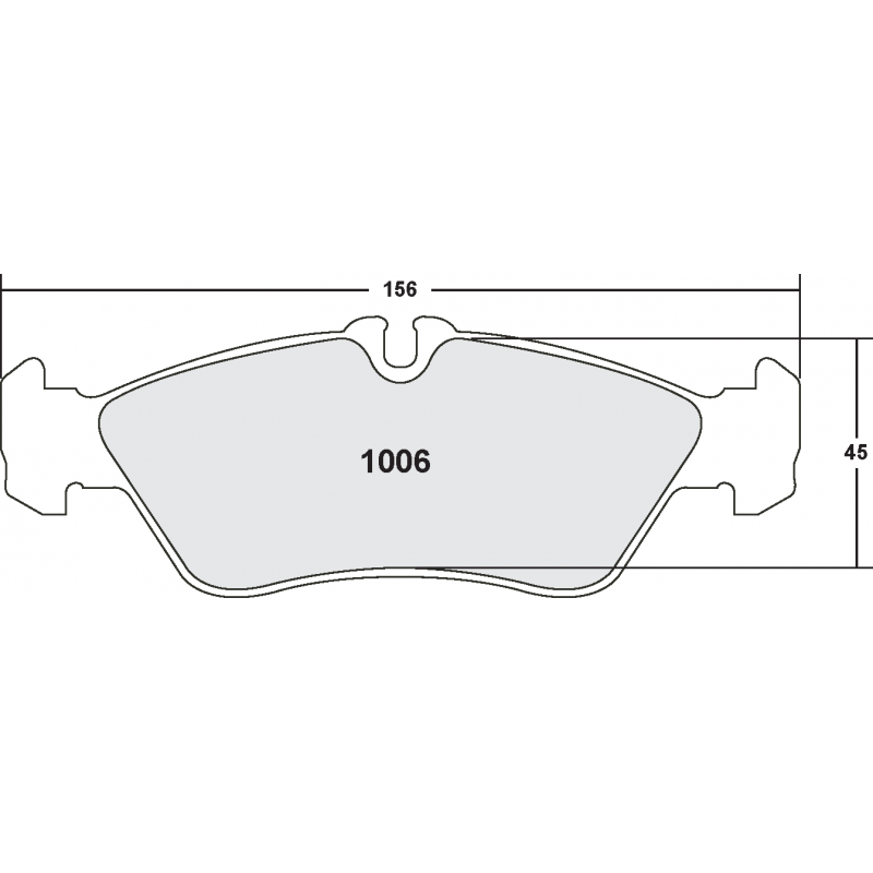 Fast road / track day compound. Street brake pads - MERCEDES Sprinter 200 + 300 Series 1996 to 05/2006
VW LT 35 1996 on